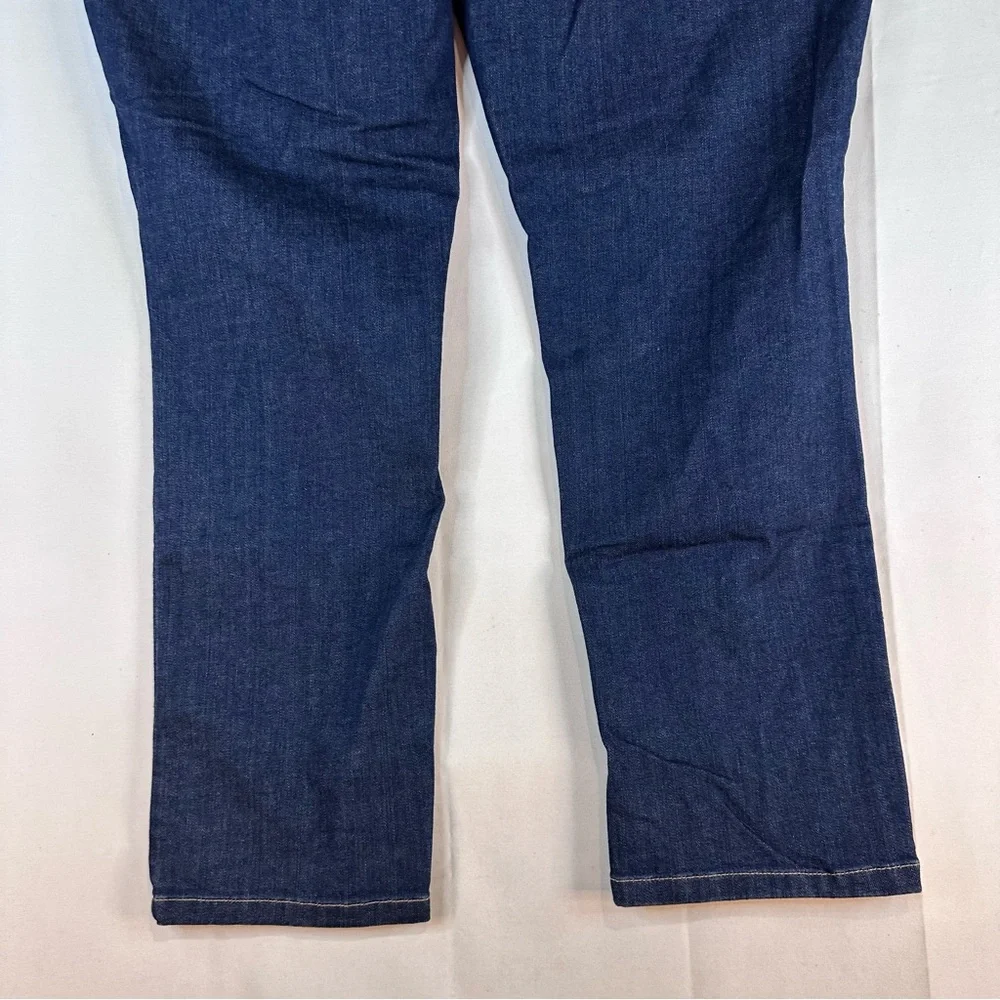 LL BEAN Women’s Size 20W Denim Jeans Classic Fit Stretch High Rise Straight Leg
